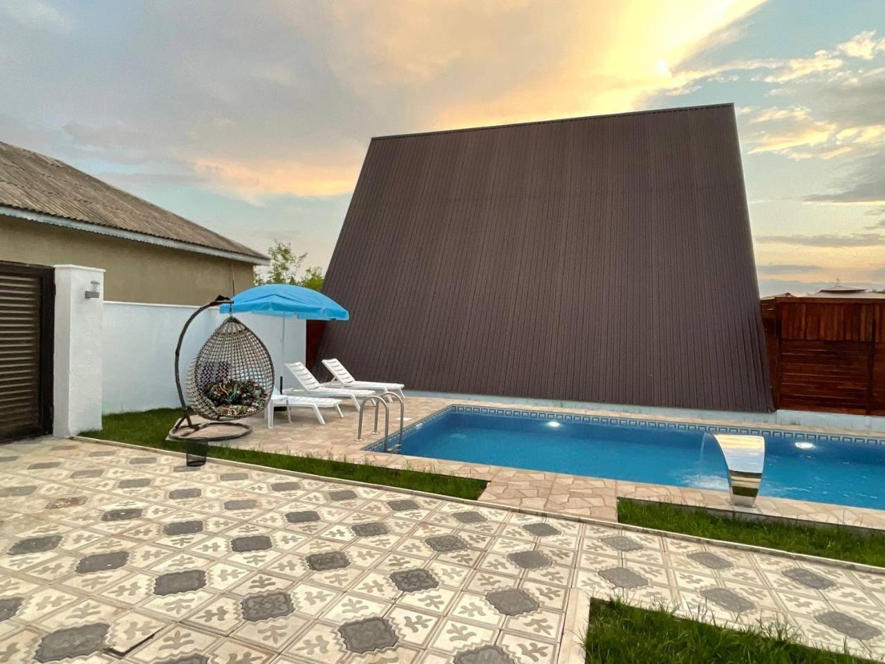 3Gozel Aframe Villa Qabala Extérieur photo