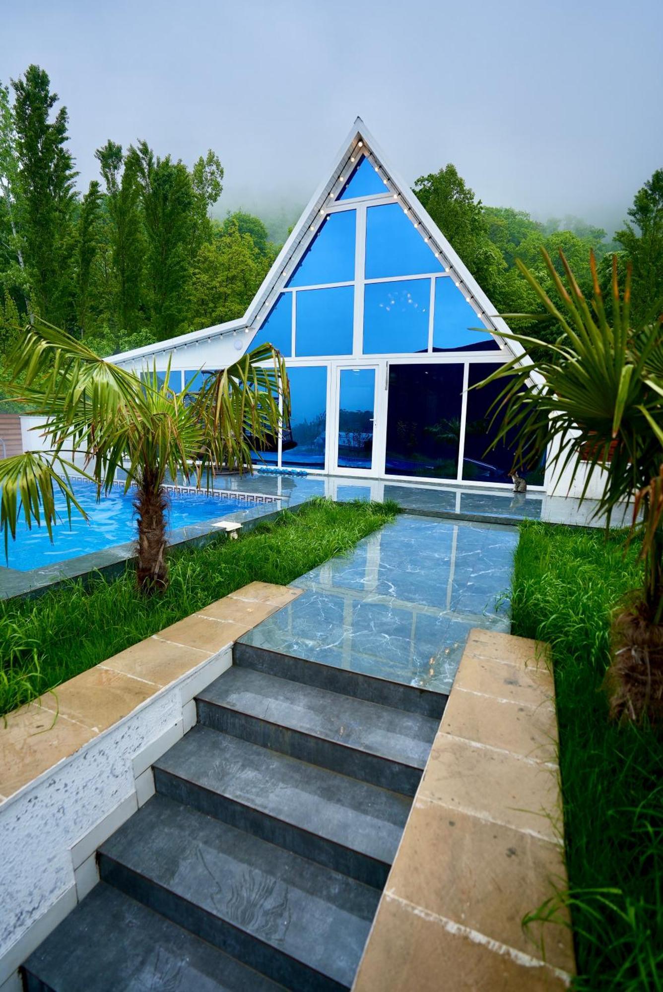 3Gozel Aframe Villa Qabala Extérieur photo
